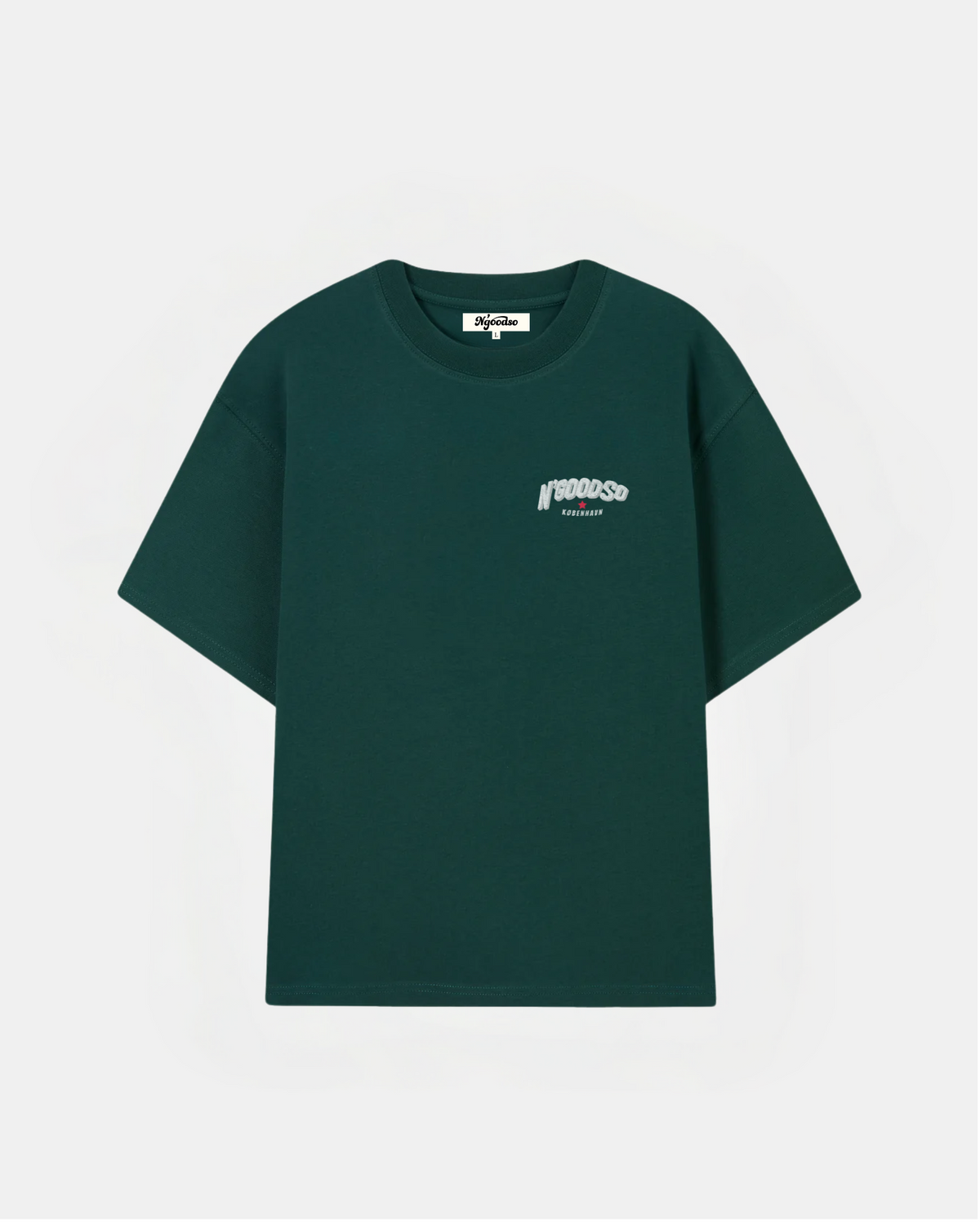 KØBENHAVN PRINT T-SHIRT GRØN