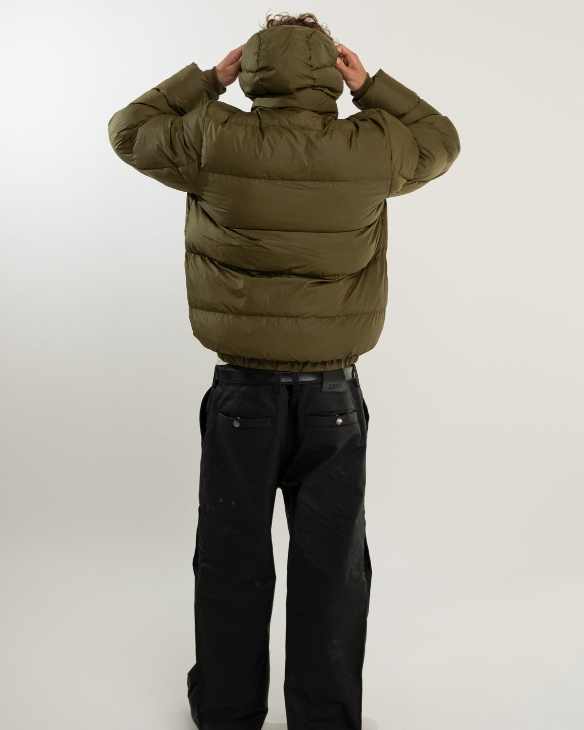 PUFFER JAKKE KHAKI