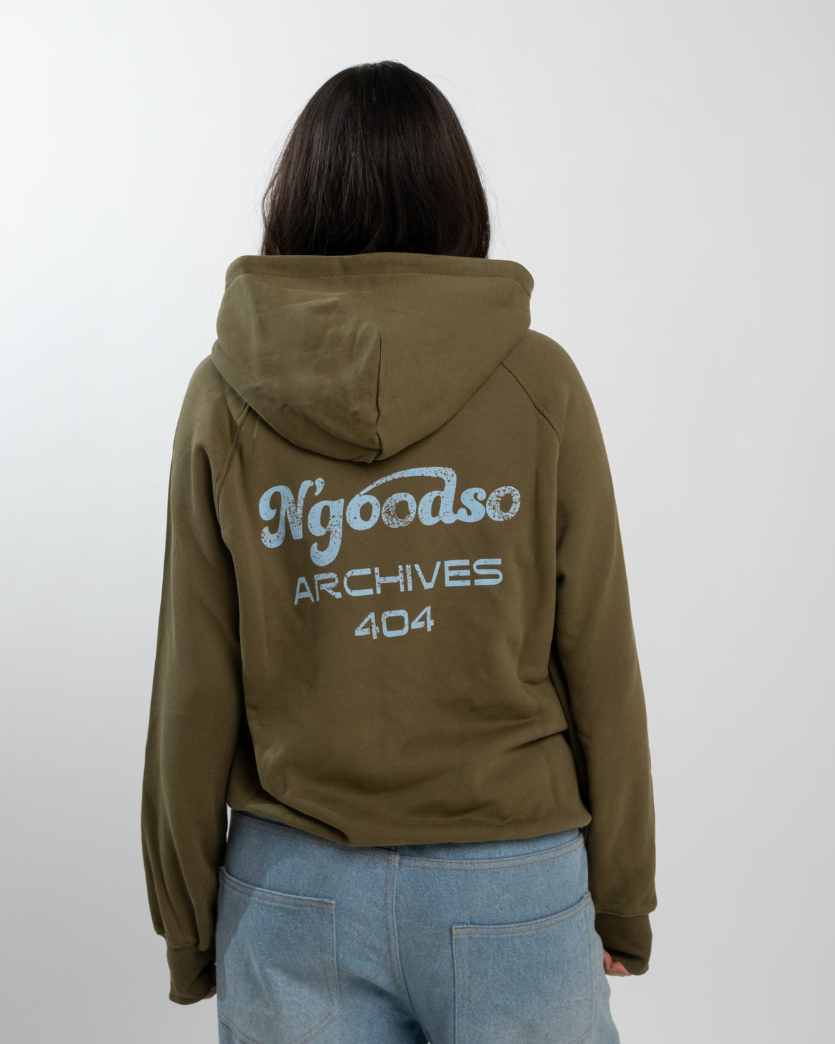 WASHED HOODIE GRØN