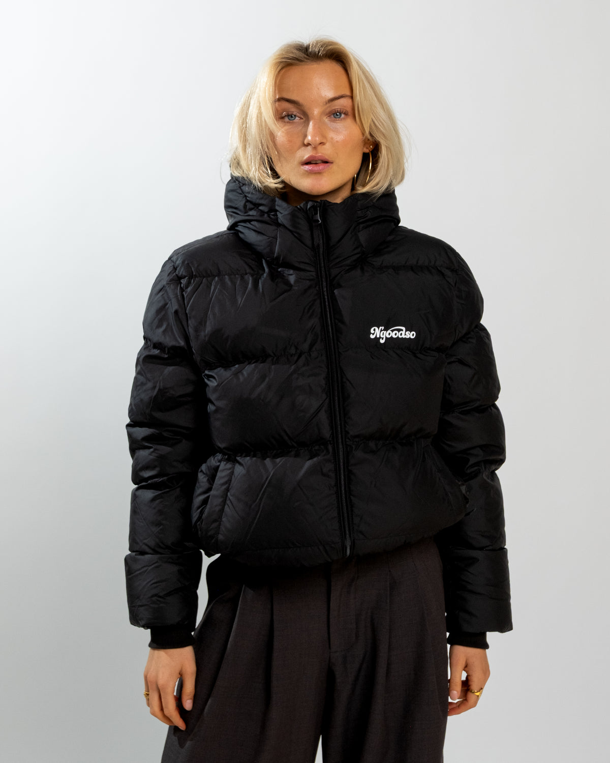 PUFFER JAKKE SORT