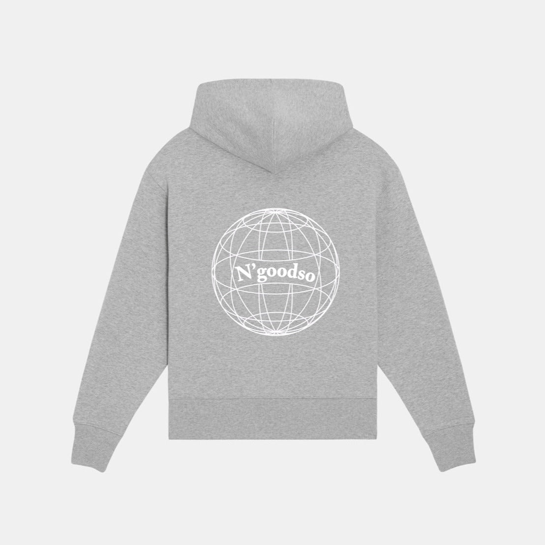 LOGO HOODIE GRÅ