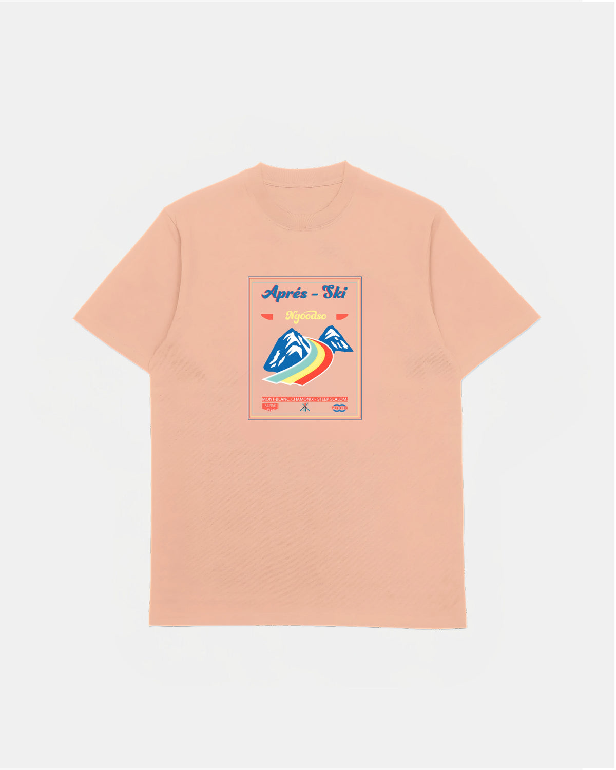 APRÉS T-SHIRT PEACH