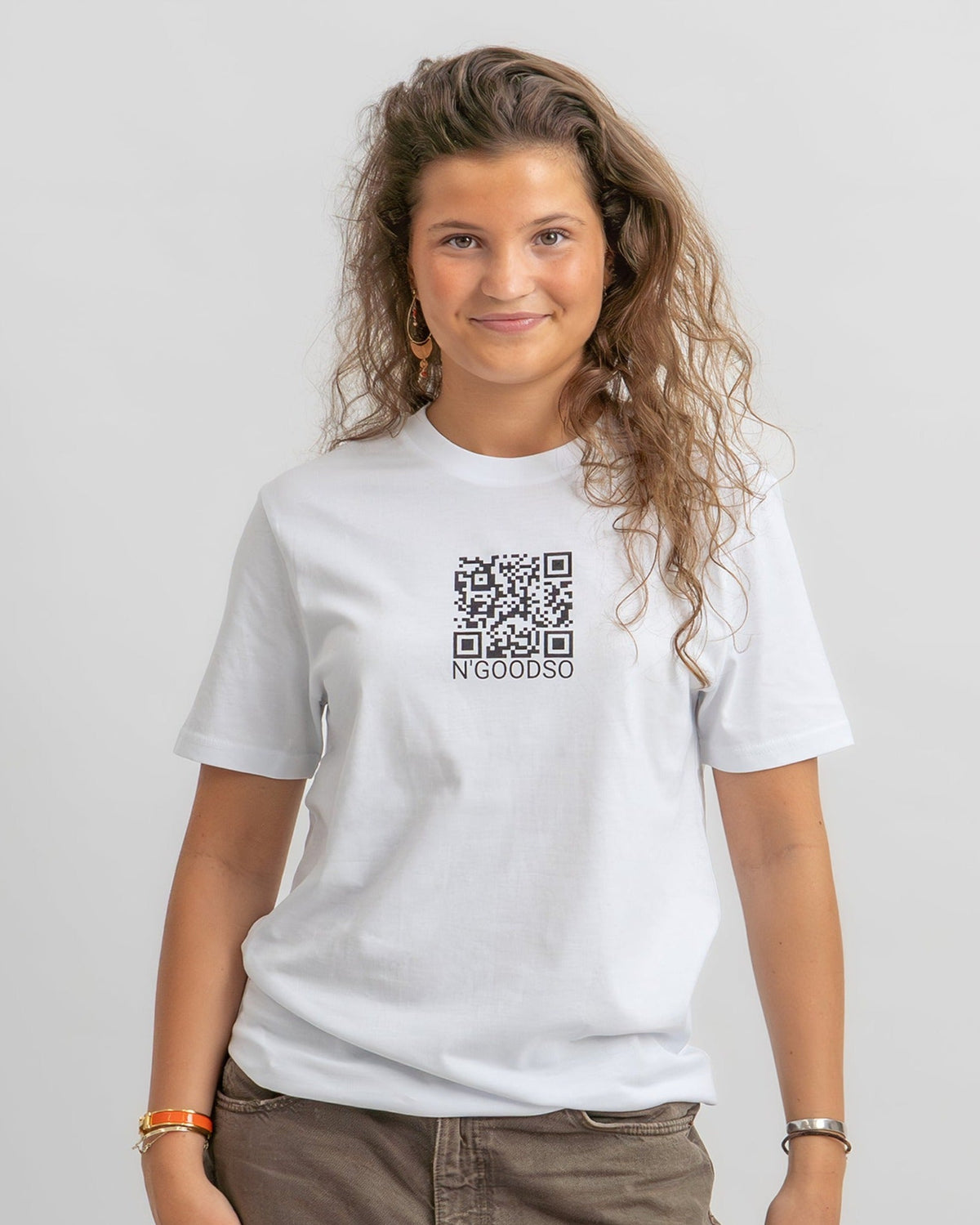 QR-CODE PRINT T-SHIRT