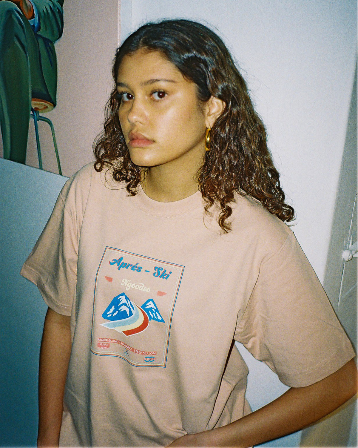 APRÉS T-SHIRT PEACH