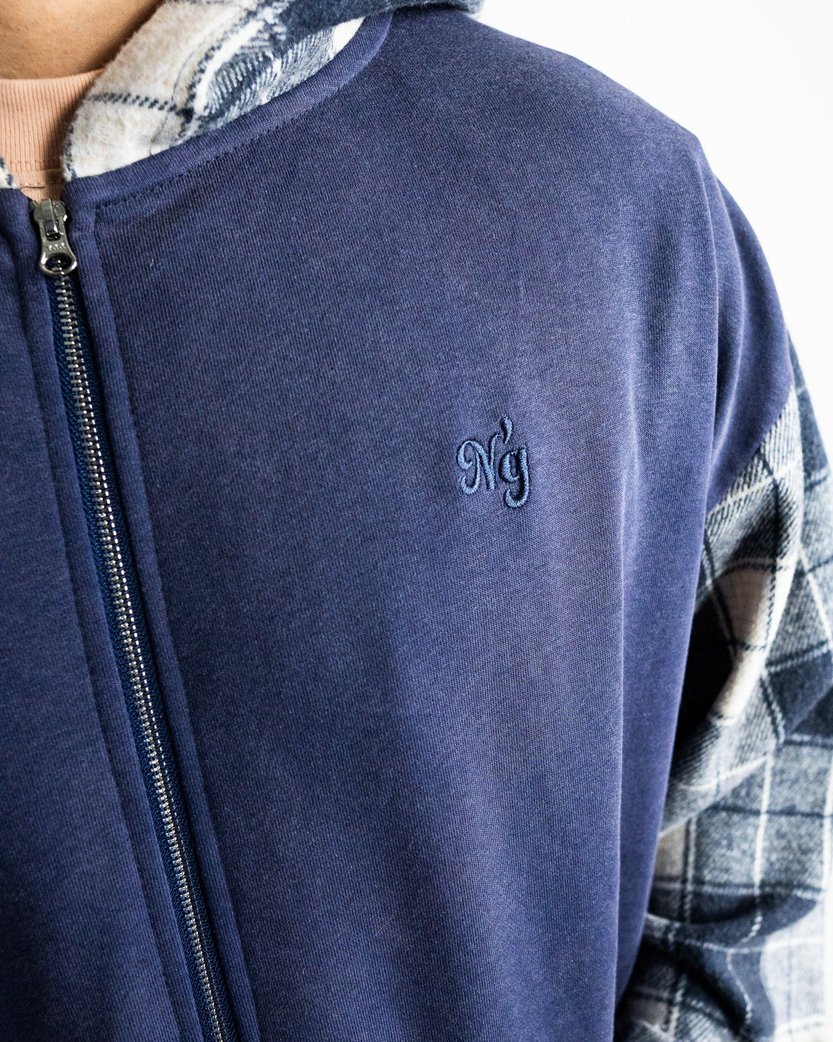 TERNET ZIP HOODIE NAVY