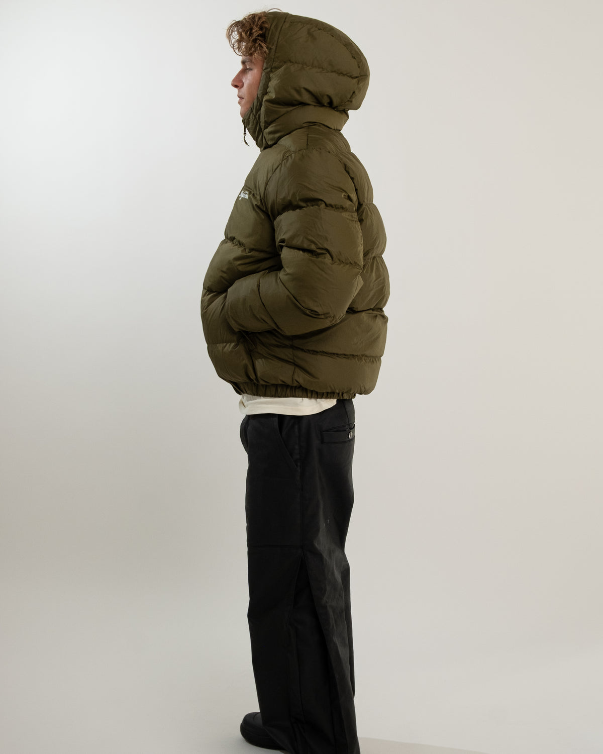 PUFFER JAKKE KHAKI