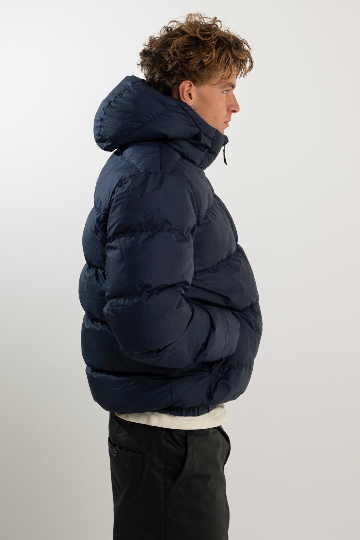 PUFFER JAKKE NAVY