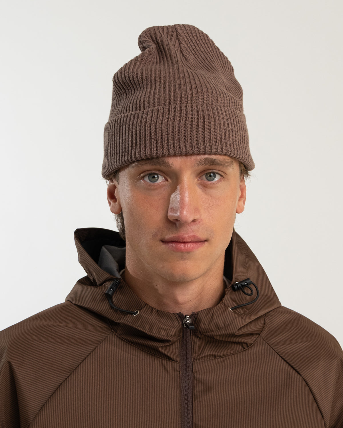 RIB BEANIE MOKKA