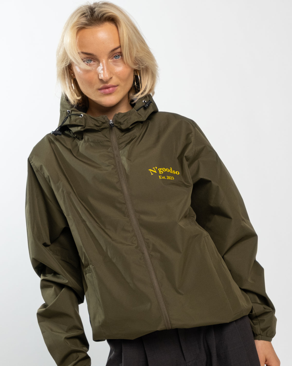 VINDJAKKE OLIVE