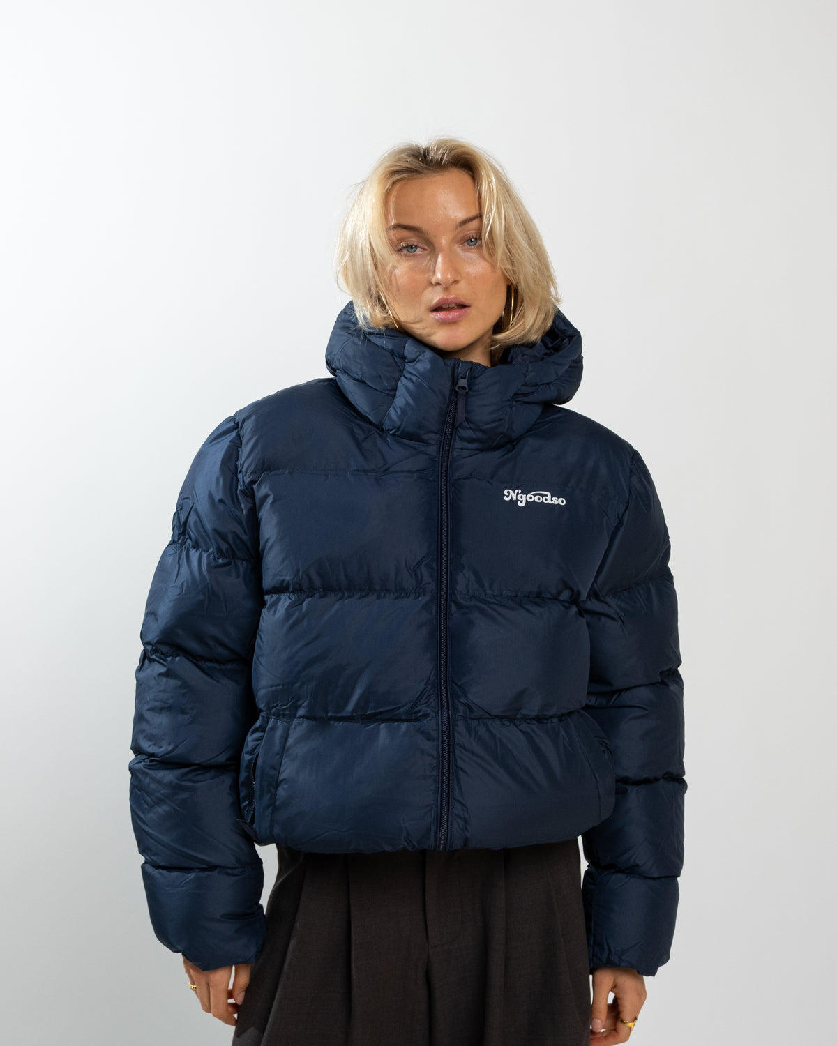 PUFFER JAKKE NAVY