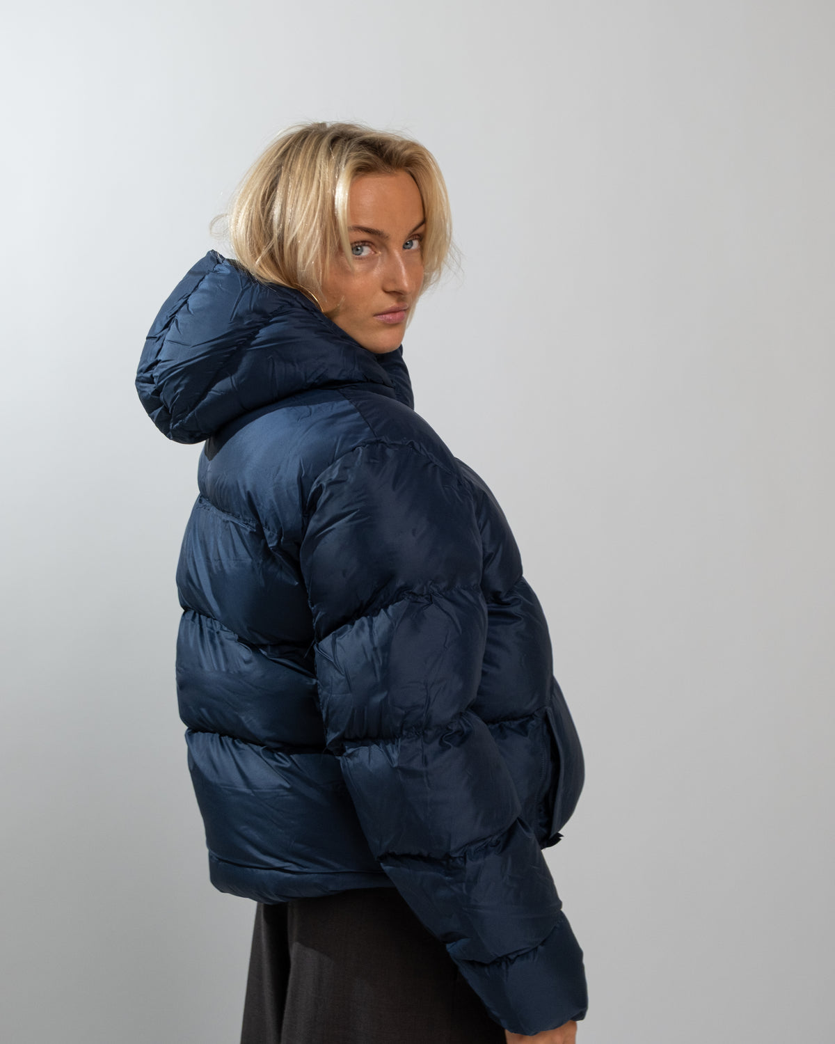 PUFFER JAKKE NAVY