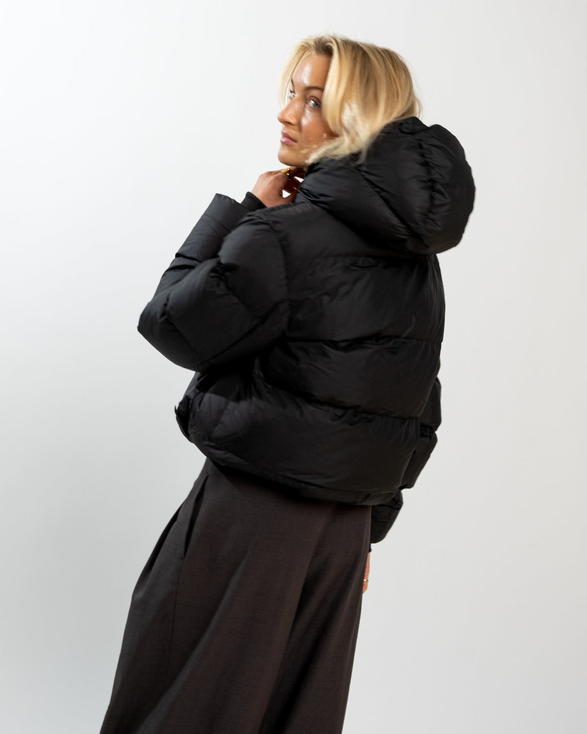 PUFFER JAKKE SORT