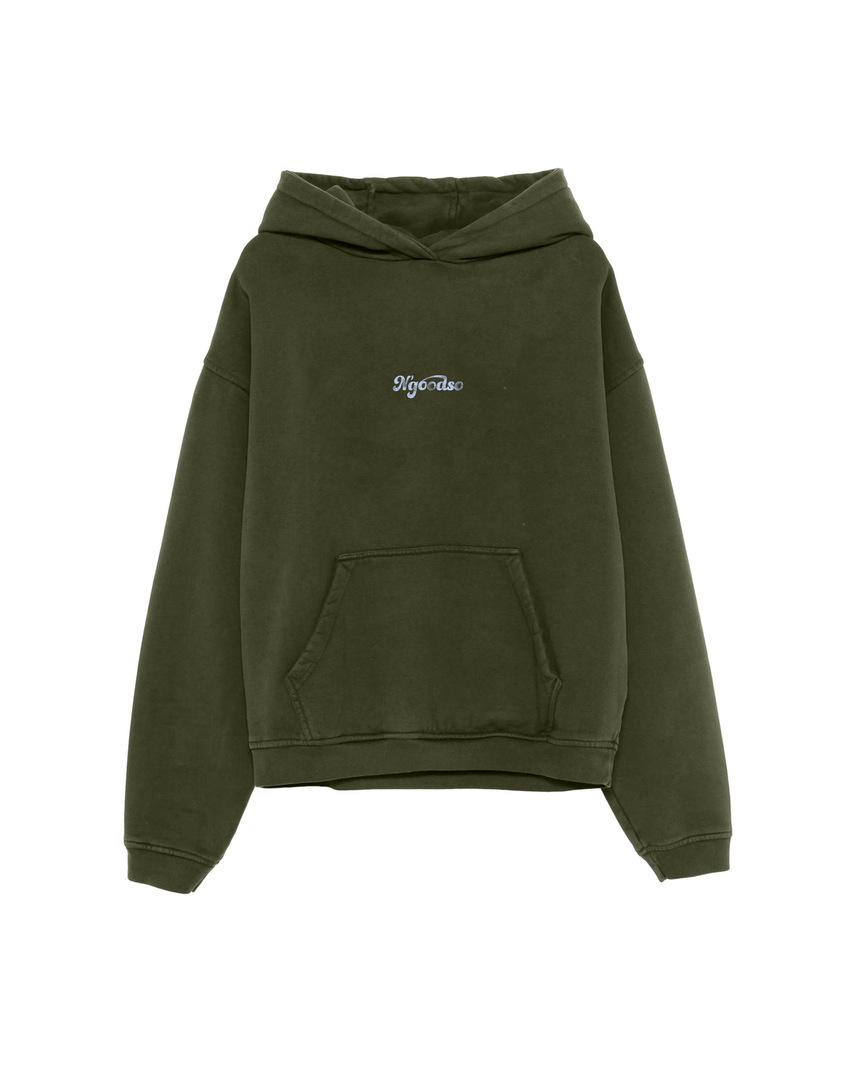 WASHED HOODIE GRØN