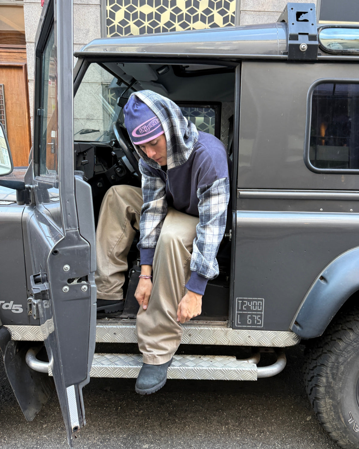 TERNET ZIP HOODIE NAVY