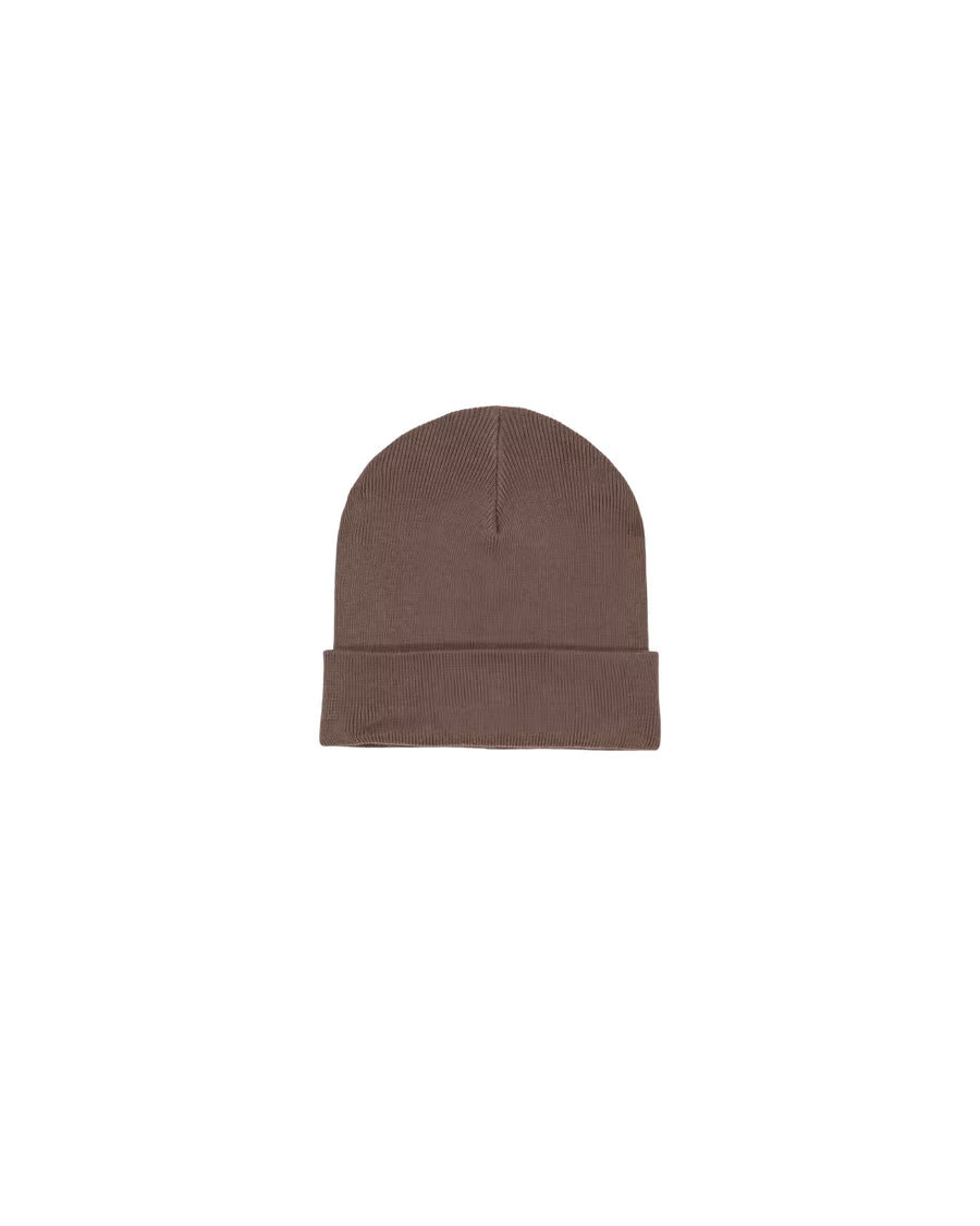 RIB BEANIE MOKKA