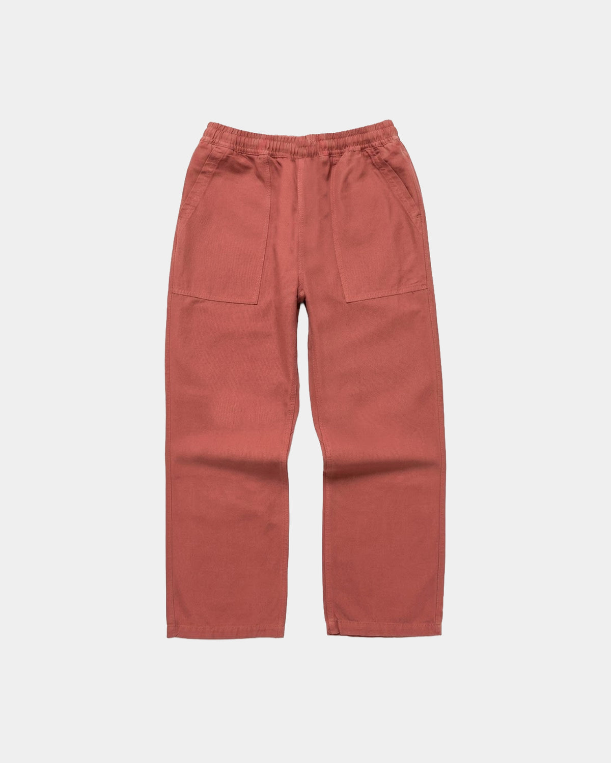 WIDE LEG PANTS WASHED RØD