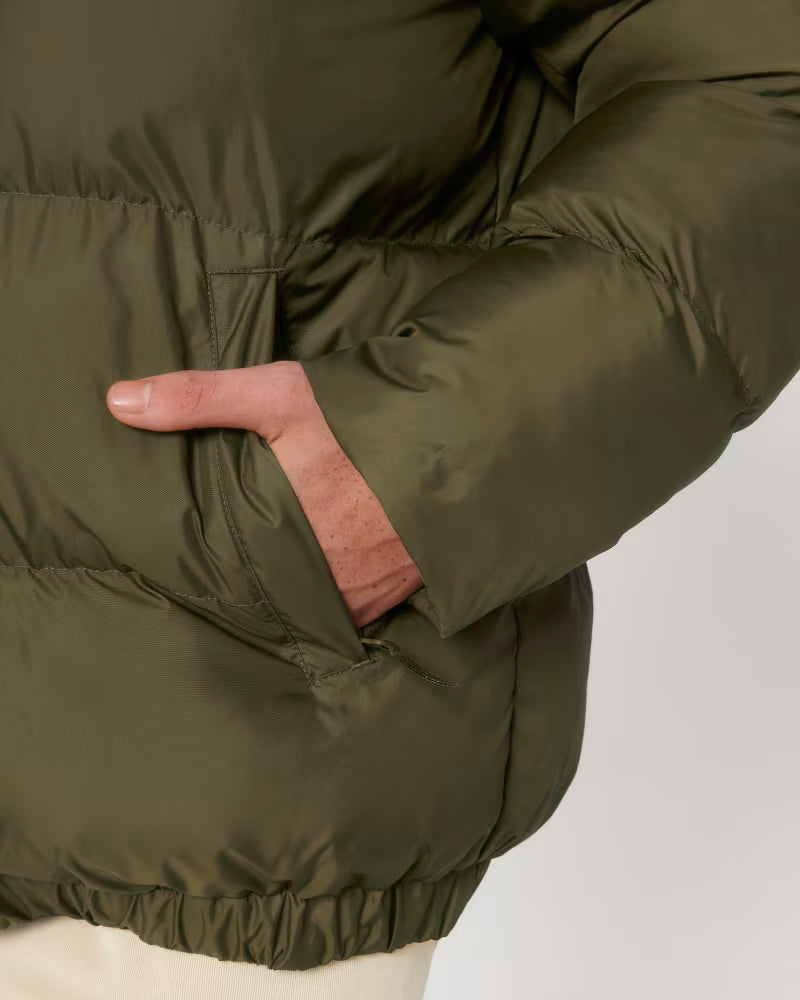 PUFFER JAKKE KHAKI